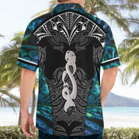 New Zealand Aotearoa Hawaiian Shirt Maori Taniwha Paua Shell LT05 - Polynesian Pride