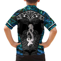 New Zealand Aotearoa Hawaiian Shirt Maori Taniwha Paua Shell LT05 - Polynesian Pride