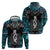 New Zealand Aotearoa Hoodie Maori Taniwha Paua Shell