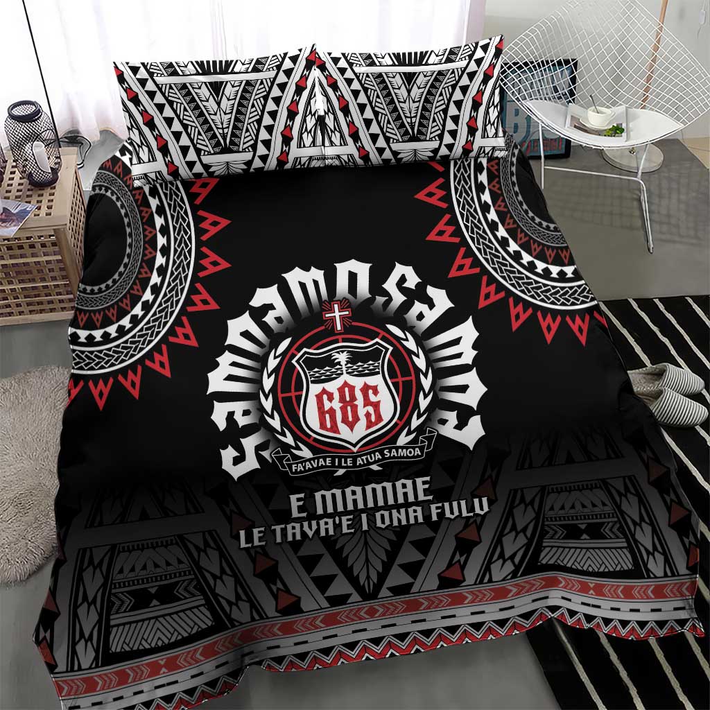 Samoa Black Saturday Bedding Set Samoa For Samoans