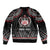 Personalised Samoa Black Saturday Bomber Jacket Samoa For Samoans