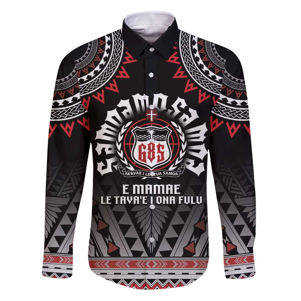 Personalised Samoa Black Saturday Family Matching Puletasi and Hawaiian Shirt Samoa For Samoans