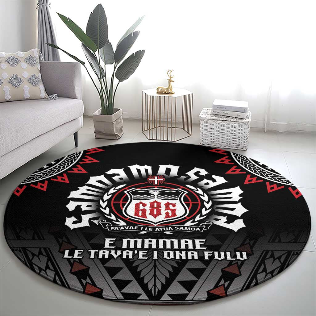 Samoa Black Saturday Round Carpet Samoa For Samoans