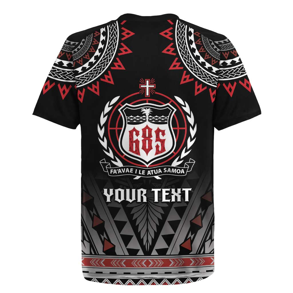 Personalised Samoa Black Saturday Rugby Jersey Samoa For Samoans