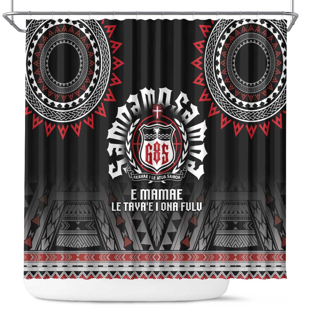 Samoa Black Saturday Shower Curtain Samoa For Samoans