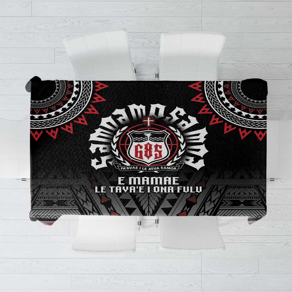 Samoa Black Saturday Tablecloth Samoa For Samoans