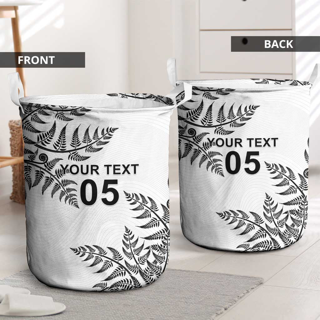 Custom New Zealand Football Laundry Basket Aotearoa Pride LT05 - Polynesian Pride