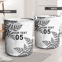 Custom New Zealand Football Laundry Basket Aotearoa Pride LT05 - Polynesian Pride