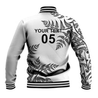 Custom New Zealand Football Baseball Jacket Aotearoa Pride - Polynesian Pride