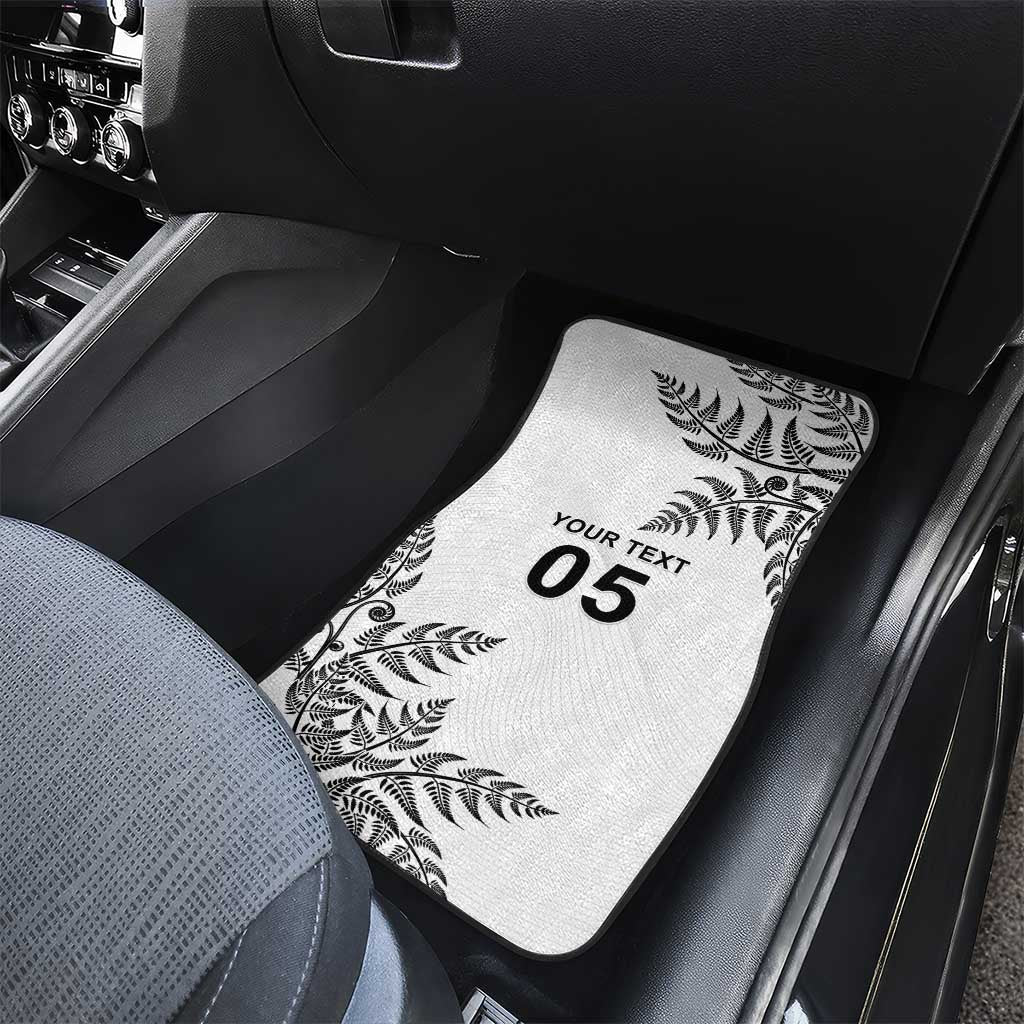 Custom New Zealand Football Car Mats Aotearoa Pride LT05 - Polynesian Pride
