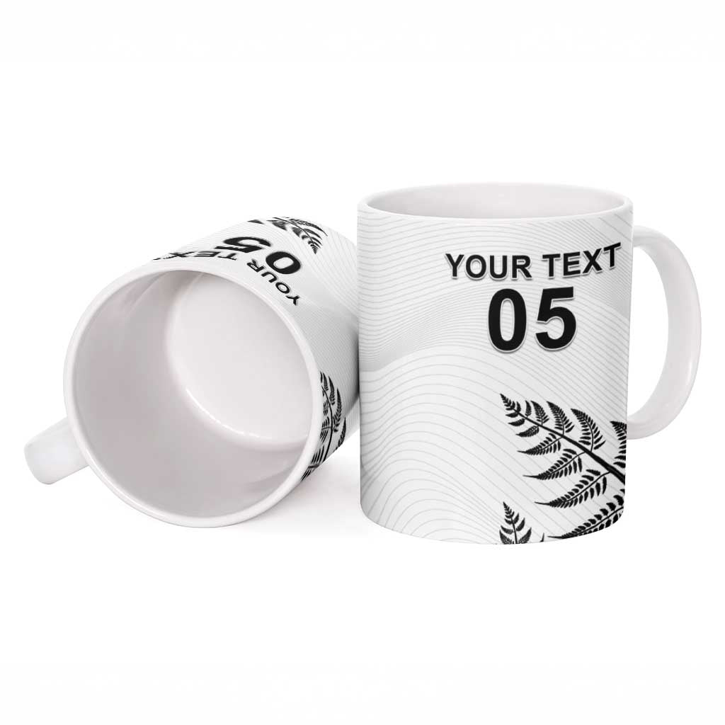 Custom New Zealand Football Ceramic Mug Aotearoa Pride LT05 - Polynesian Pride