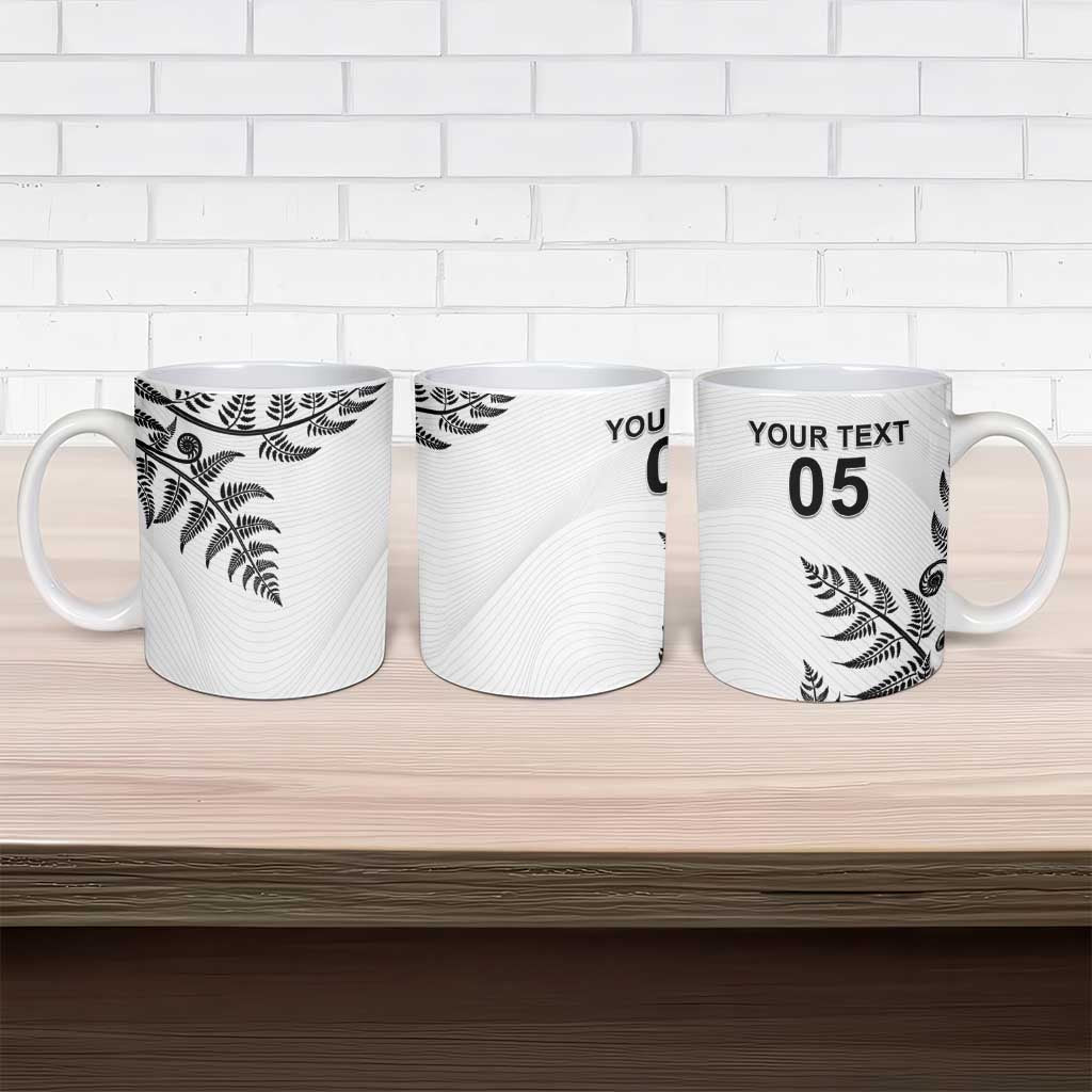 Custom New Zealand Football Ceramic Mug Aotearoa Pride LT05 - Polynesian Pride