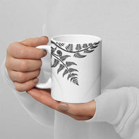 Custom New Zealand Football Ceramic Mug Aotearoa Pride LT05 - Polynesian Pride