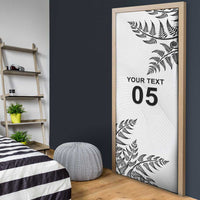 Custom New Zealand Football Door Cover Aotearoa Pride LT05 - Polynesian Pride