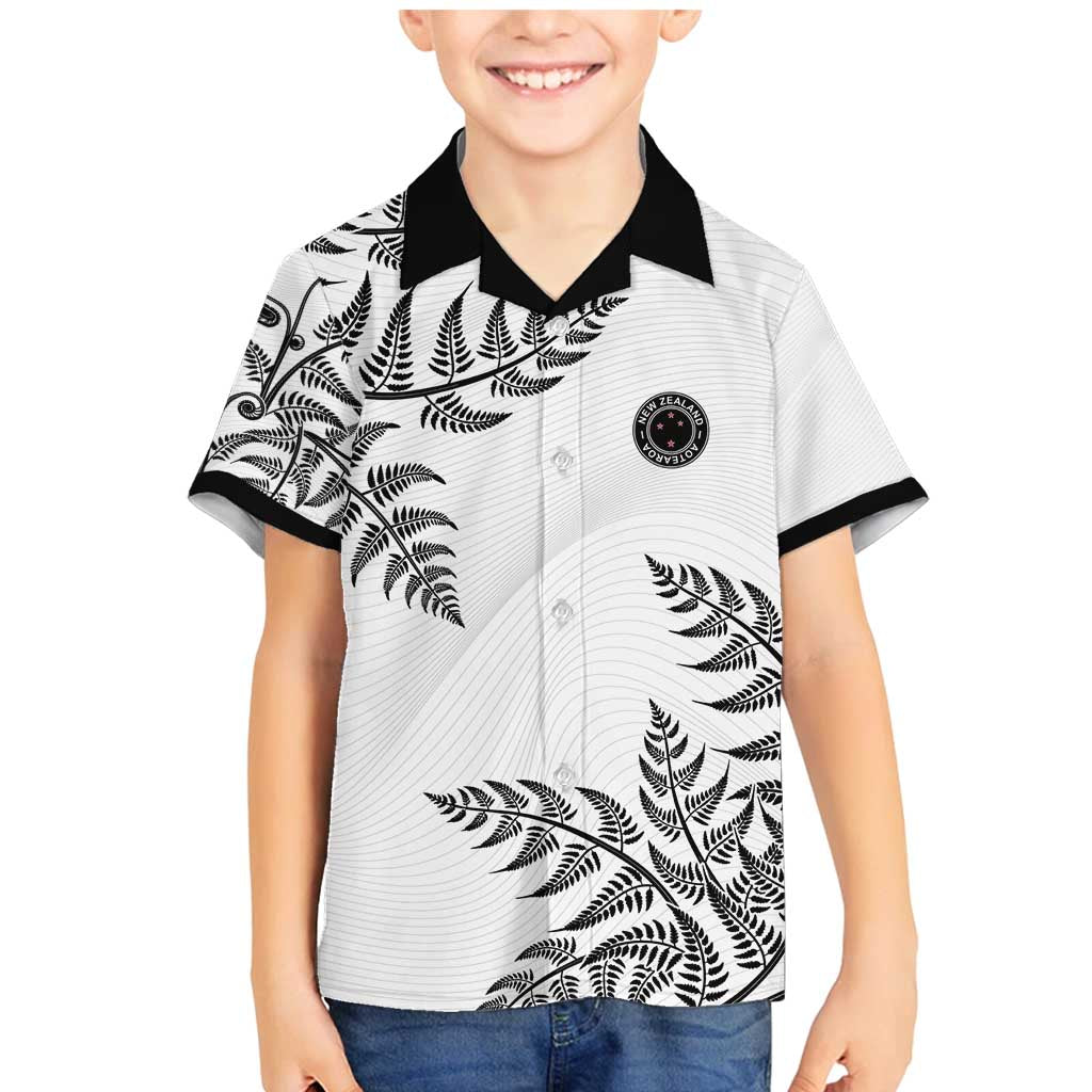 Custom New Zealand Football Family Matching Mermaid Dress and Hawaiian Shirt Aotearoa Pride - Polynesian Pride