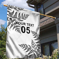 Custom New Zealand Football Garden Flag Aotearoa Pride - Polynesian Pride