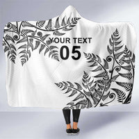 Custom New Zealand Football Hooded Blanket Aotearoa Pride - Polynesian Pride