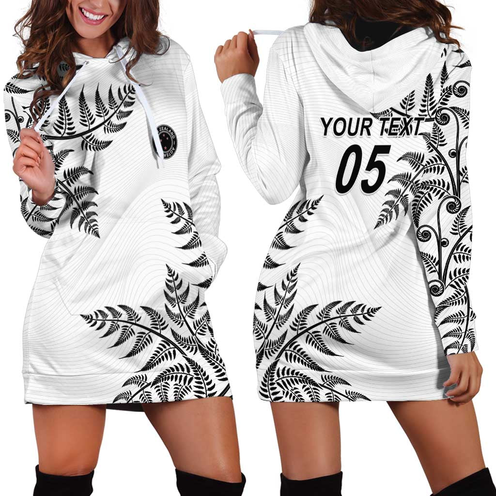 Custom New Zealand Football Hoodie Dress Aotearoa Pride - Polynesian Pride
