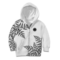 Custom New Zealand Football Kid Hoodie Aotearoa Pride - Polynesian Pride