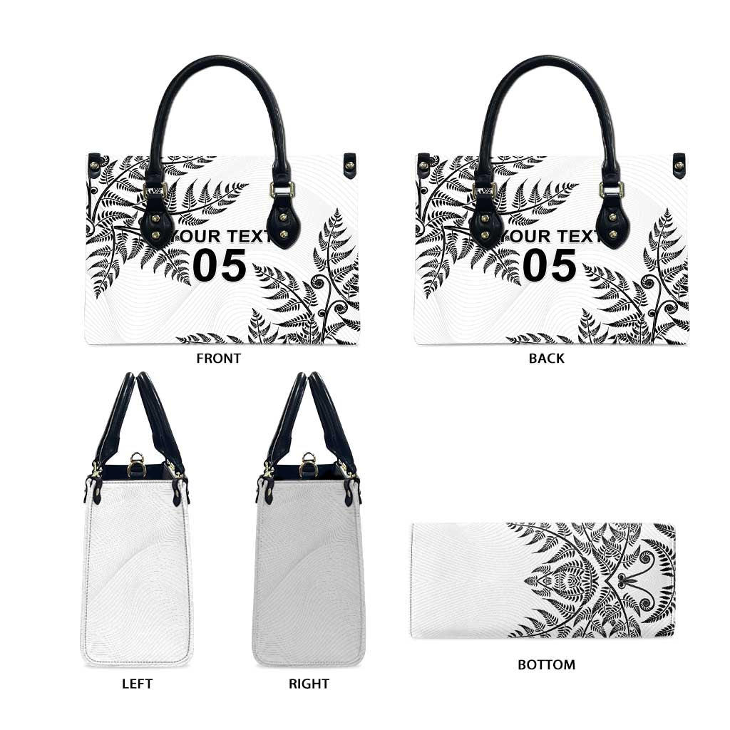 Custom New Zealand Football Leather Bag Aotearoa Pride LT05 - Polynesian Pride