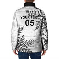 Custom New Zealand Football Padded Jacket Aotearoa Pride LT05 - Polynesian Pride