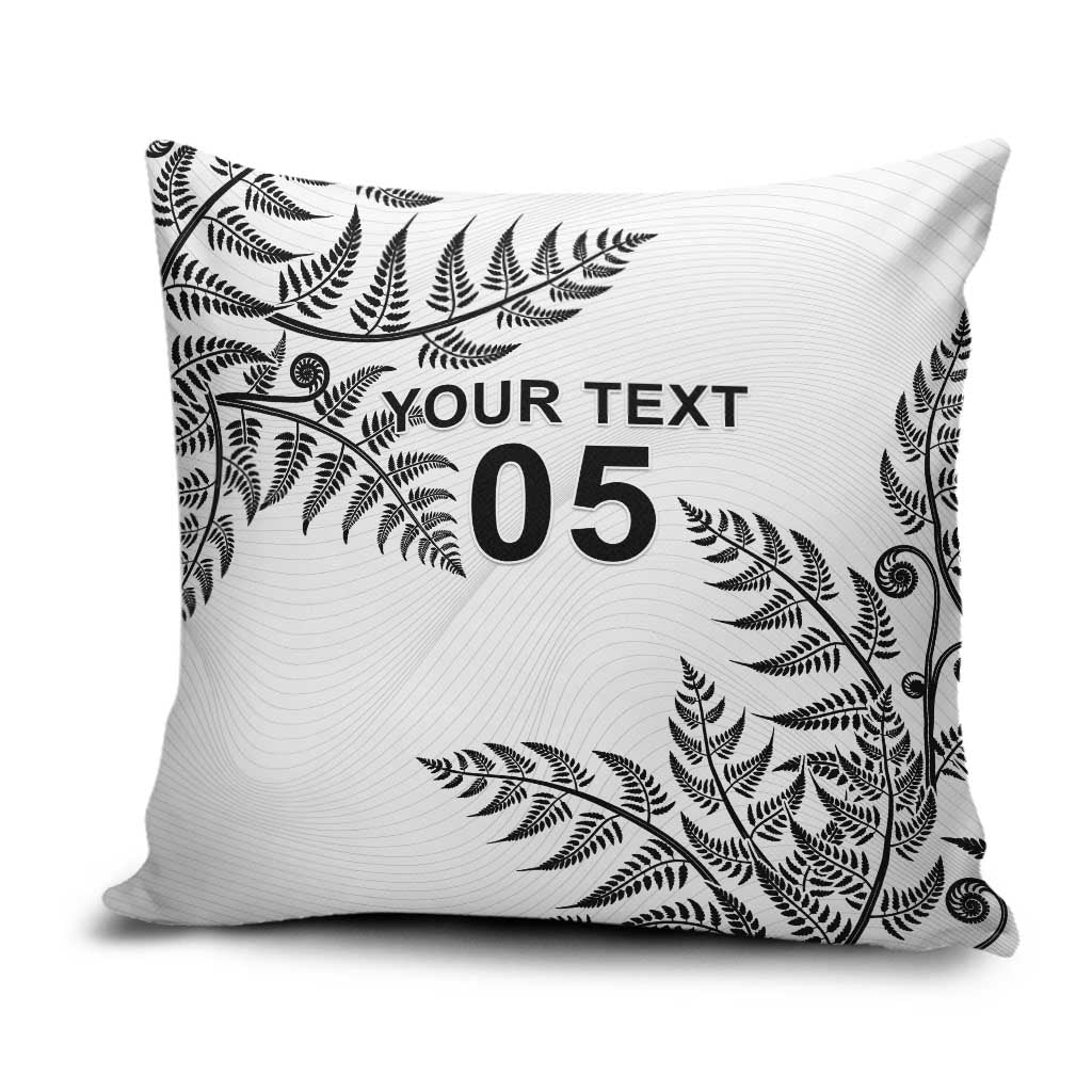 Custom New Zealand Football Pillow Cover Aotearoa Pride - Polynesian Pride