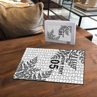 Custom New Zealand Football Puzzle Aotearoa Pride LT05 - Polynesian Pride
