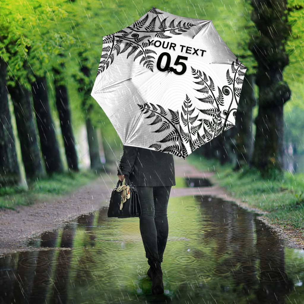 Custom New Zealand Football Umbrella Aotearoa Pride LT05 - Polynesian Pride