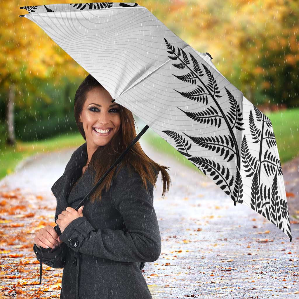Custom New Zealand Football Umbrella Aotearoa Pride LT05 - Polynesian Pride