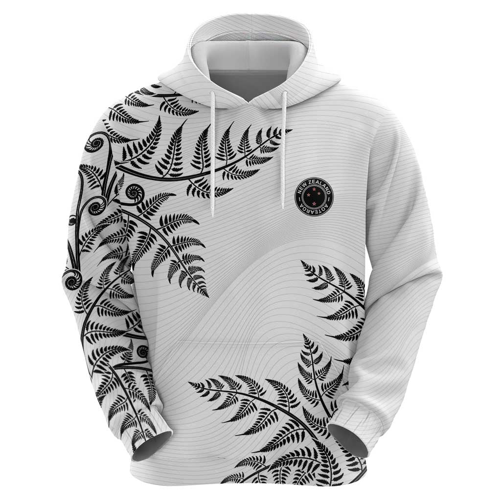 Custom New Zealand Football Zip Hoodie Aotearoa Pride - Polynesian Pride