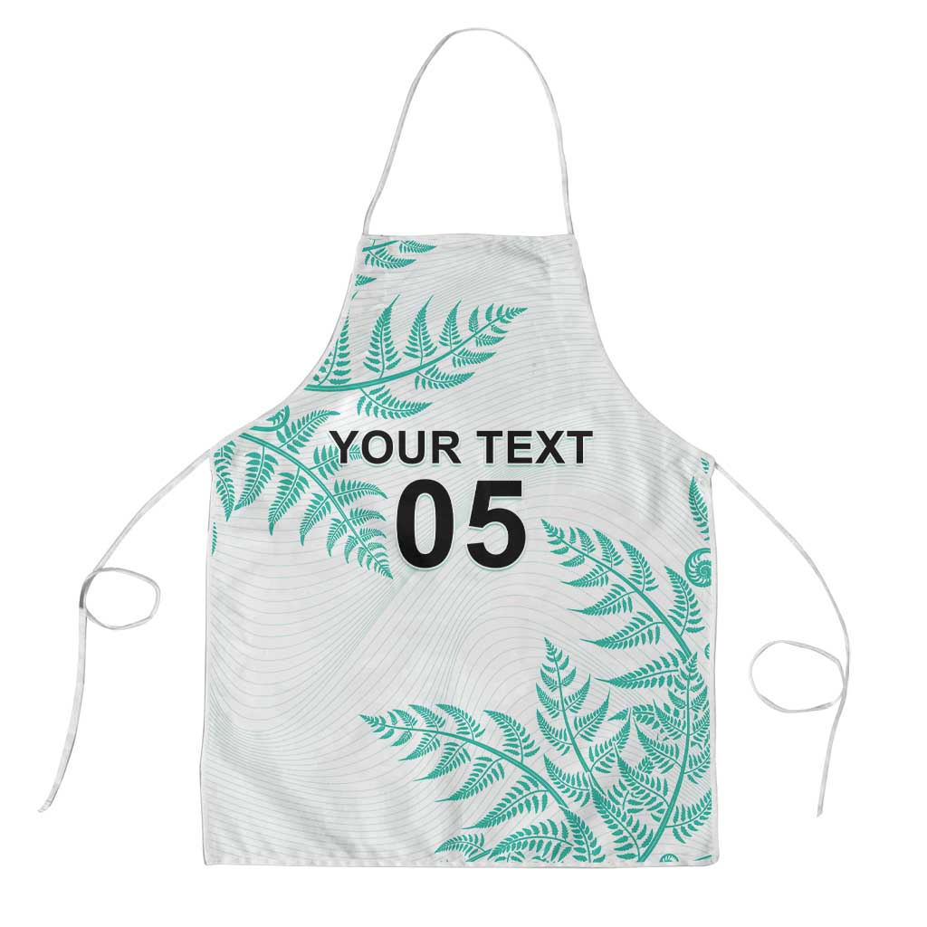 Custom New Zealand Football Apron Aotearoa Pride Aqua Version LT05 Aqua - Polynesian Pride