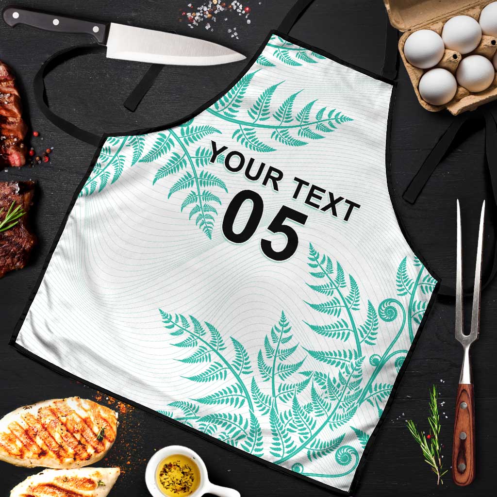 Custom New Zealand Football Apron Aotearoa Pride Aqua Version LT05 Aqua - Polynesian Pride