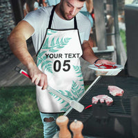 Custom New Zealand Football Apron Aotearoa Pride Aqua Version LT05 - Polynesian Pride
