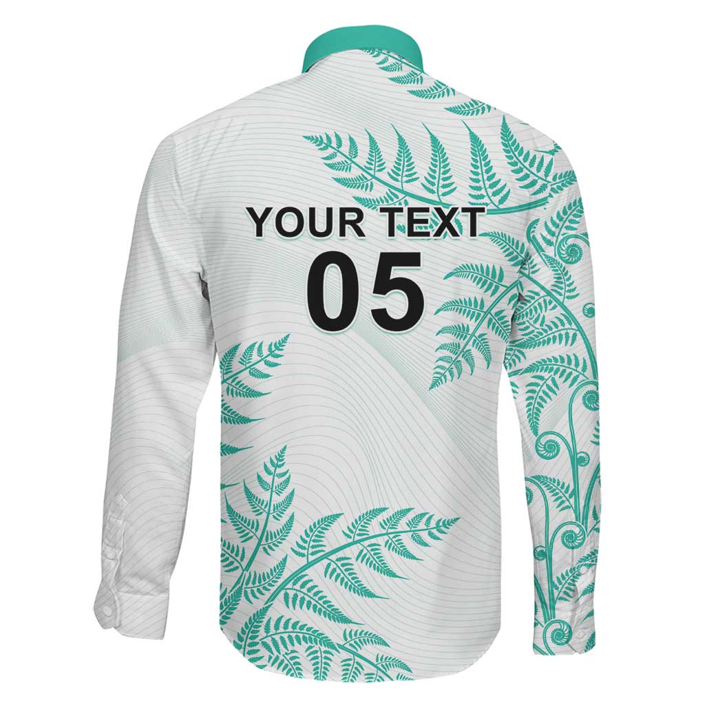 Custom New Zealand Football Family Matching Puletasi and Hawaiian Shirt Aotearoa Pride Aqua Version LT05 - Polynesian Pride