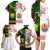 Custom Hawaii And Tahiti Family Matching Long Sleeve Bodycon Dress and Hawaiian Shirt Coat Of Arms Polynesian Pattern LT05 - Polynesian Pride