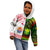 Custom Hawaii And Tahiti Kid Hoodie Coat Of Arms Polynesian Pattern LT05 - Polynesian Pride