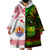 Custom Hawaii And Tahiti Wearable Blanket Hoodie Coat Of Arms Polynesian Pattern LT05 - Polynesian Pride