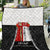 Tonga ANZAC Day Te Tau Manatui Kinautolu Quilt Lest We Forget LT05 White - Polynesian Pride