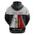 Personalised Tonga ANZAC Day Te Tau Manatui Kinautolu Zip Hoodie Lest We Forget LT05 - Polynesian Pride