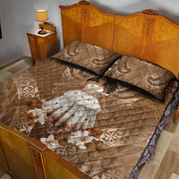 Bula Fiji Women's Day Quilt Bed Set With Fijian Tapa Pattern
