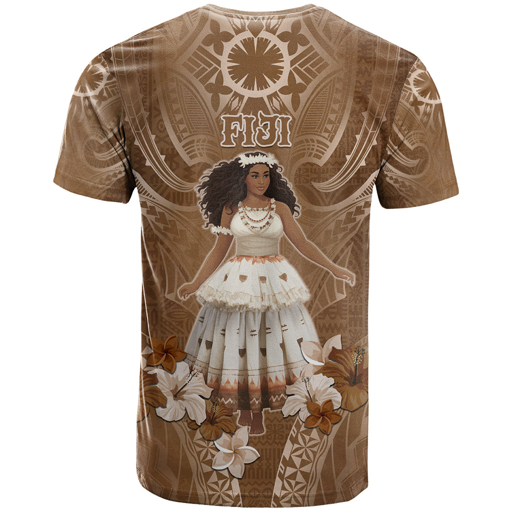 Bula Fiji Women's Day T Shirt With Fijian Tapa Pattern LT05 - Polynesian Pride