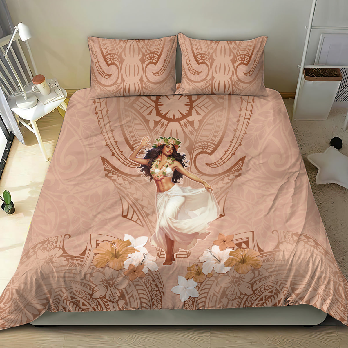 Hawaii Women's Day Bedding Set With Polynesian Pattern LT05 - Polynesian Pride
