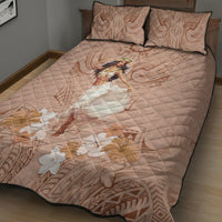 Hawaii Women's Day Quilt Bed Set With Polynesian Pattern LT05 - Polynesian Pride