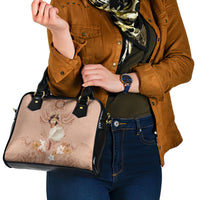 Hawaii Women's Day Shoulder Handbag With Polynesian Pattern