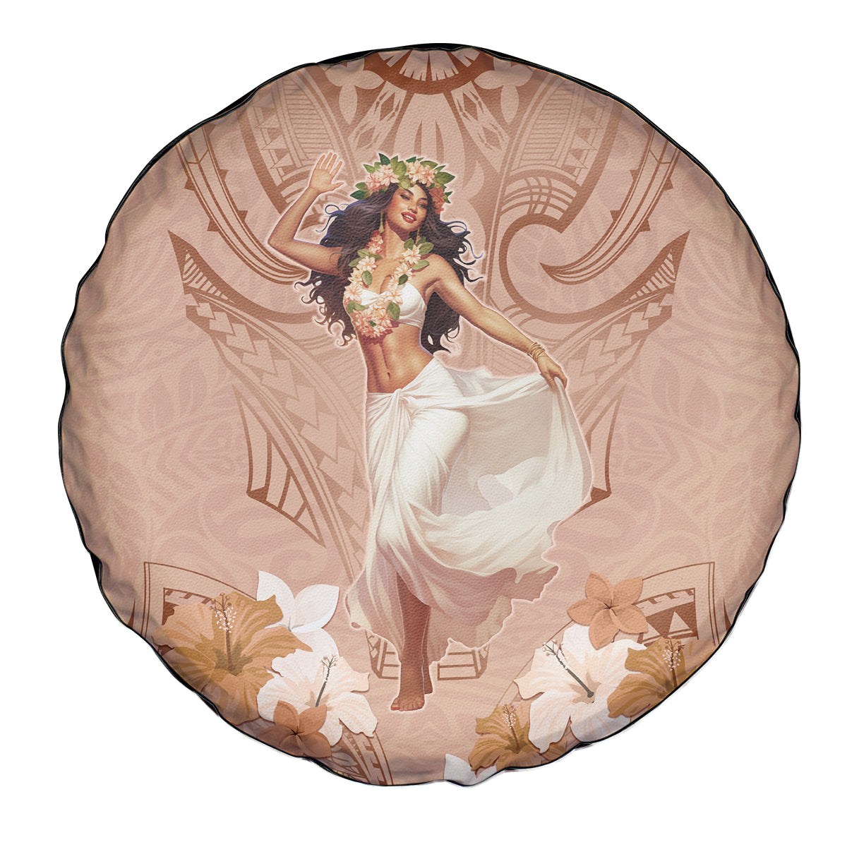 Hawaii Women's Day Spare Tire Cover With Polynesian Pattern LT05 - Polynesian Pride