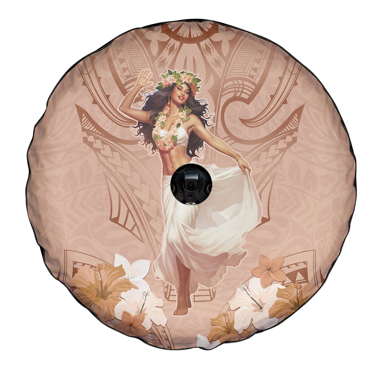 Hawaii Women's Day Spare Tire Cover With Polynesian Pattern LT05 - Polynesian Pride