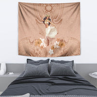 Hawaii Women's Day Tapestry With Polynesian Pattern LT05 - Polynesian Pride