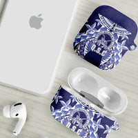 Tonga Queen Salote College AirPods Case Centenary Navy Version LT05 - Polynesian Pride