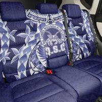 Tonga Queen Salote College Back Car Seat Cover Centenary Navy Version LT05 - Polynesian Pride