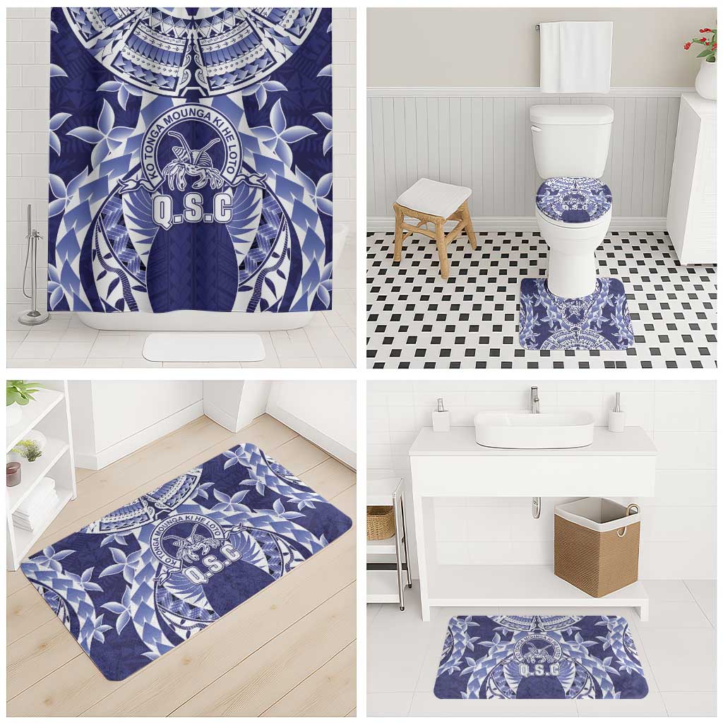 Tonga Queen Salote College Bathroom Set Centenary Navy Version LT05 - Polynesian Pride